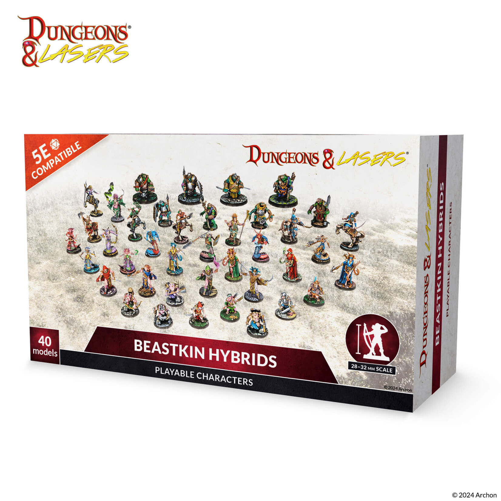 Archon Studios Dungeons & Lasers: Beastkin Hybrids
