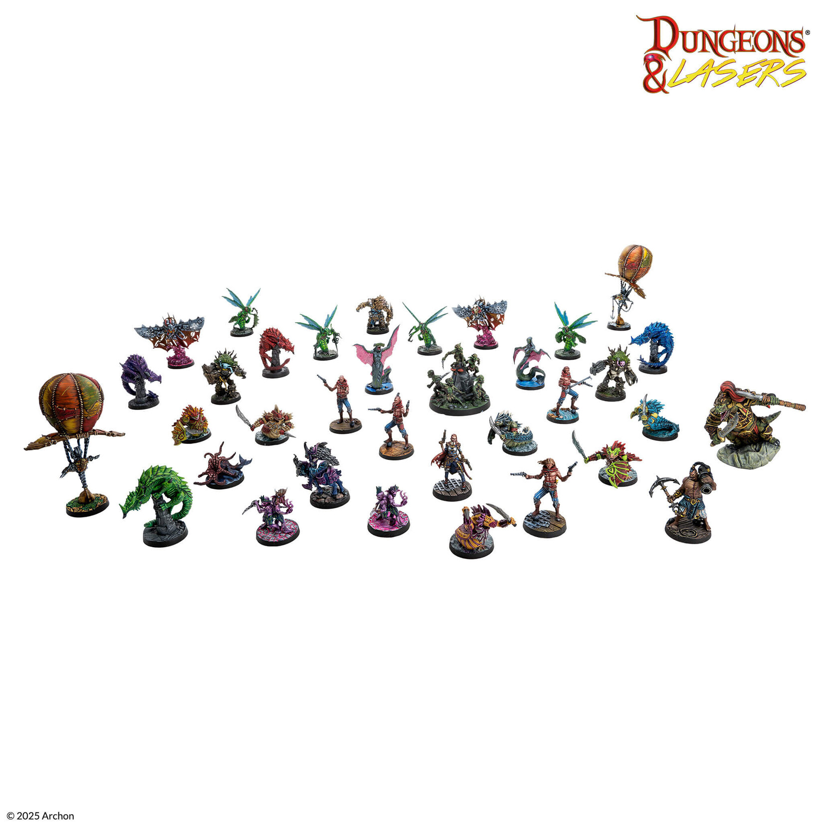 Archon Studios Dungeons & Lasers: Raiders and Beasts of Scareguards Archipelago