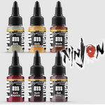 Monument Hobbies Pro Acryl Paint Set Signature Series 2: Ninjon