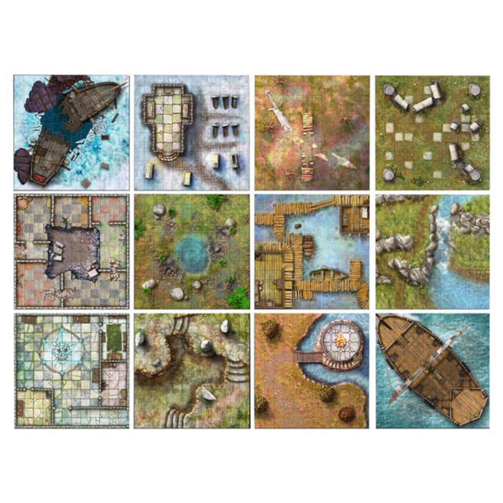 Loke Battle Mats Calendar of Many Adventures 2026