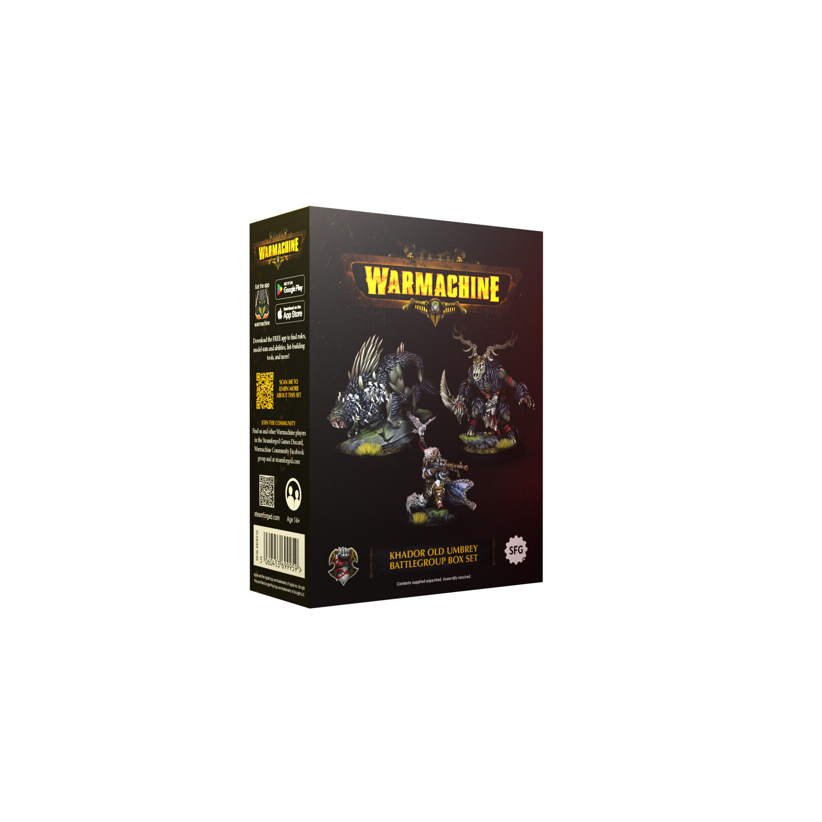 Steamforged Games Ltd Warmachine: Khador Old Umbrey: Battlegroup Box Set