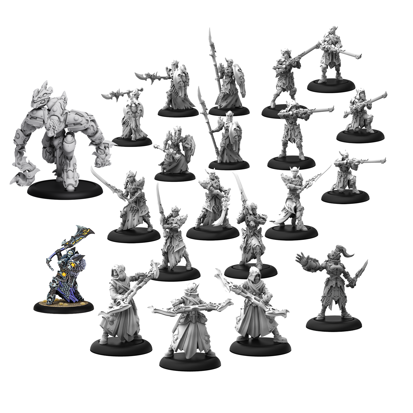 Steamforged Games Ltd Warmachine: Dusk House Kallyss: Core Expansion Set