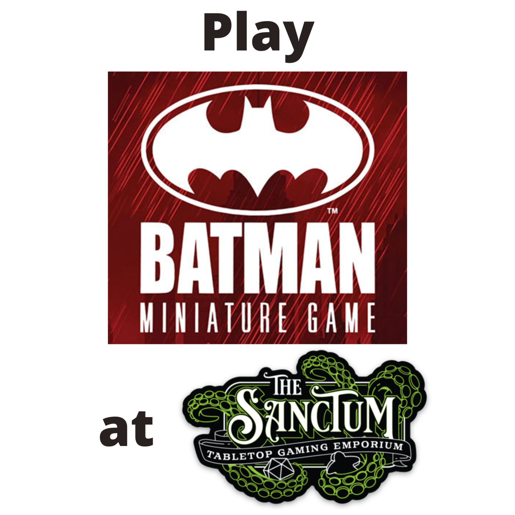 Miniatures Monday: 10/27/25, 6 pm: The Batman Miniatures Game