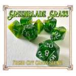 Studio Woe LLC Baron Smellybones Scented Dice: Greenblade Grass