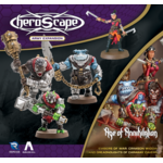 Renegade Game Studios Heroscape: Age of Annihilation: Embers of War: Crimson Widow and Dreadnoughts of Caraway Cavern