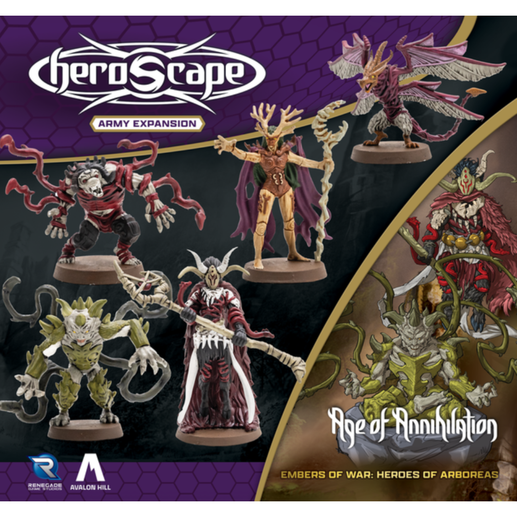Renegade Game Studios Heroscape: Age of Annihilation: Embers of War: Heroes of Arboreas