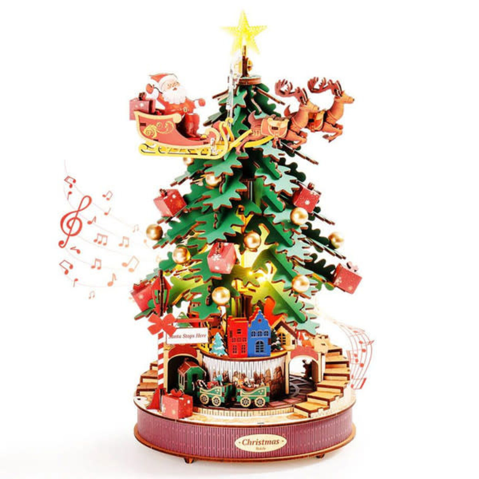 Robotime Rolife: Christmas Melody Tree Music Dreamer