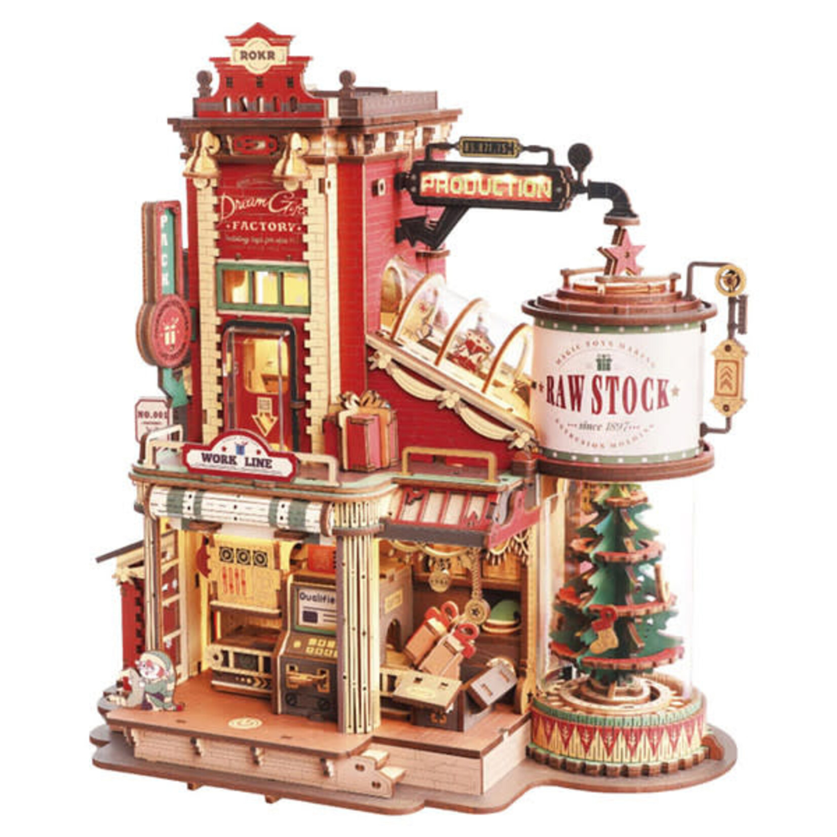 Robotime Rolife: Dream Gift Factory Magic Amusement Park