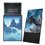 Arcane Fortress 100 Matte Premium Art Sleeves: Ukiyo-E Collection: Echoes of the Deep