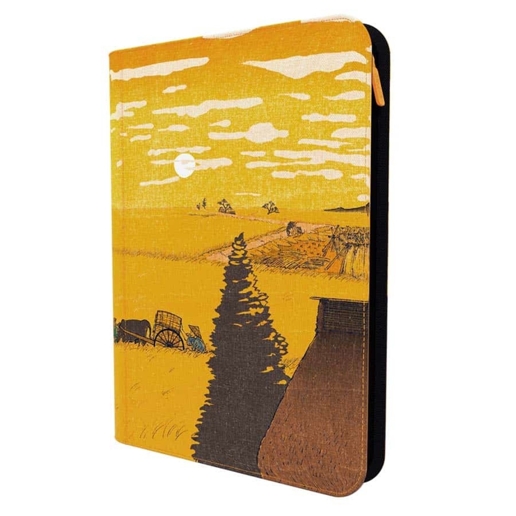 Arcane Fortress Artwork Zipper Binder: 9-Pocket Sideloading: Dusk Over Edo
