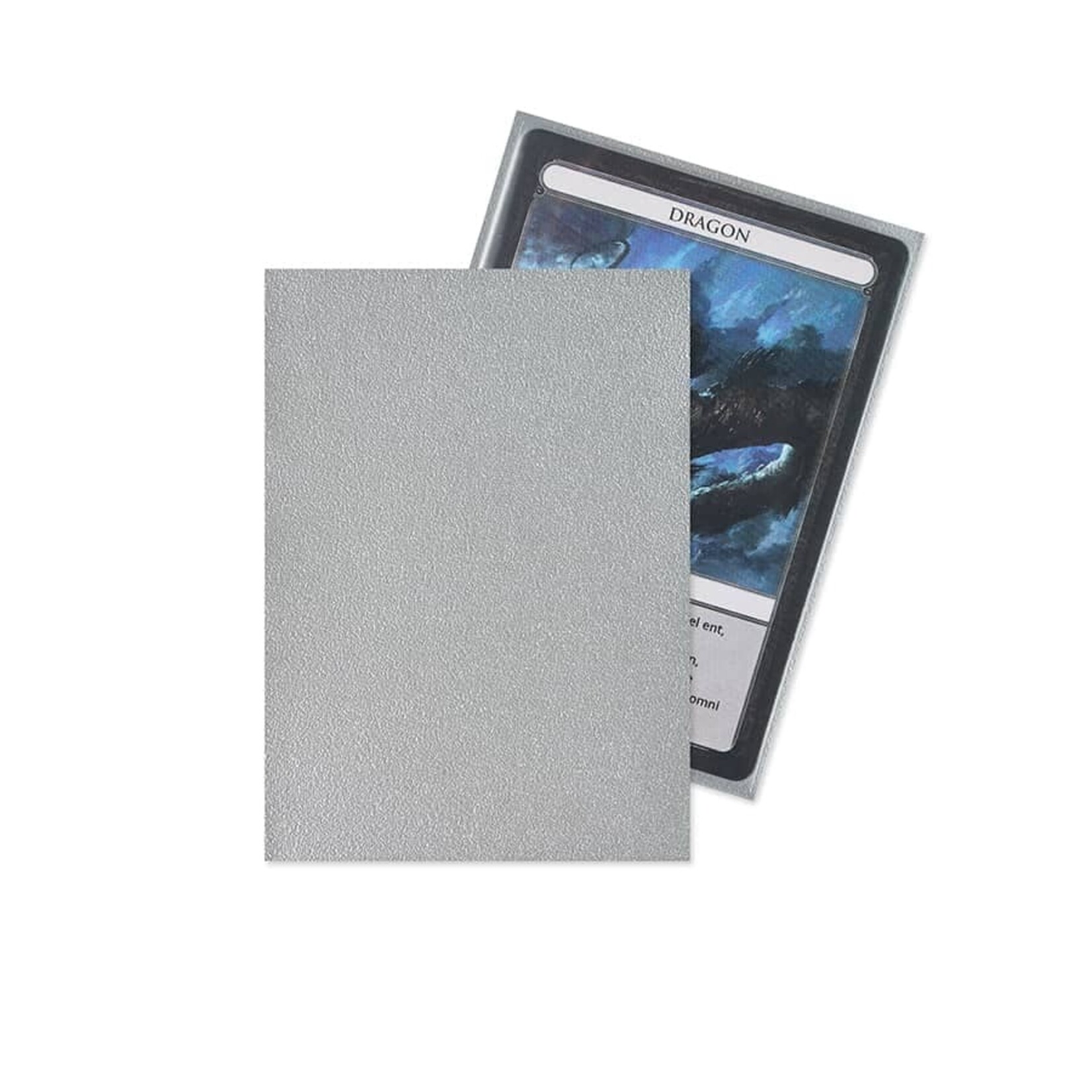 Arcane Fortress Dynasty: 105 Matte Sleeves: Frosted Silver