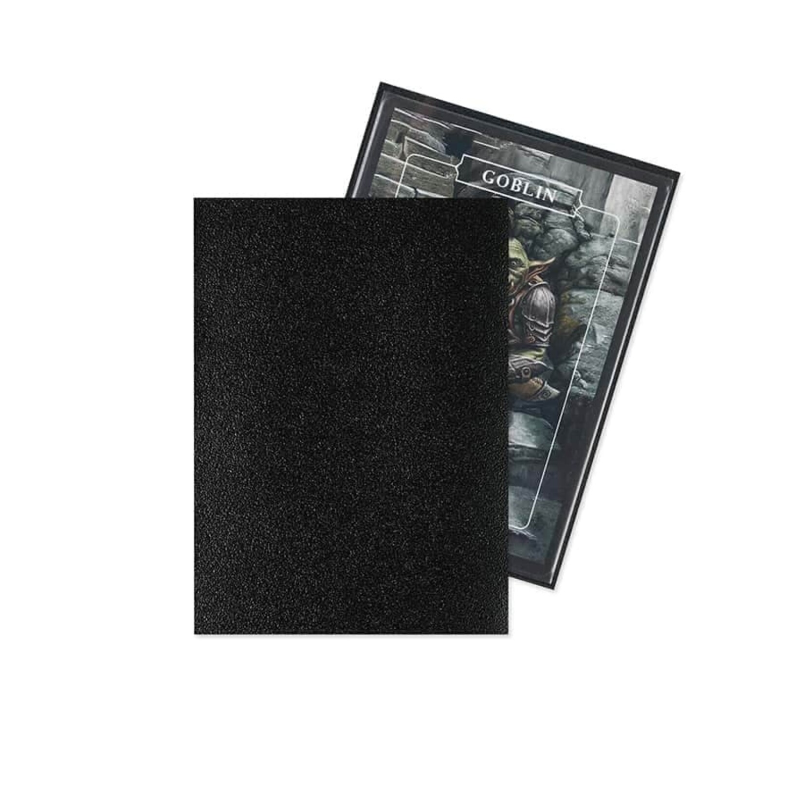 Arcane Fortress Dynasty: 105 Matte Sleeves: Shadow Black