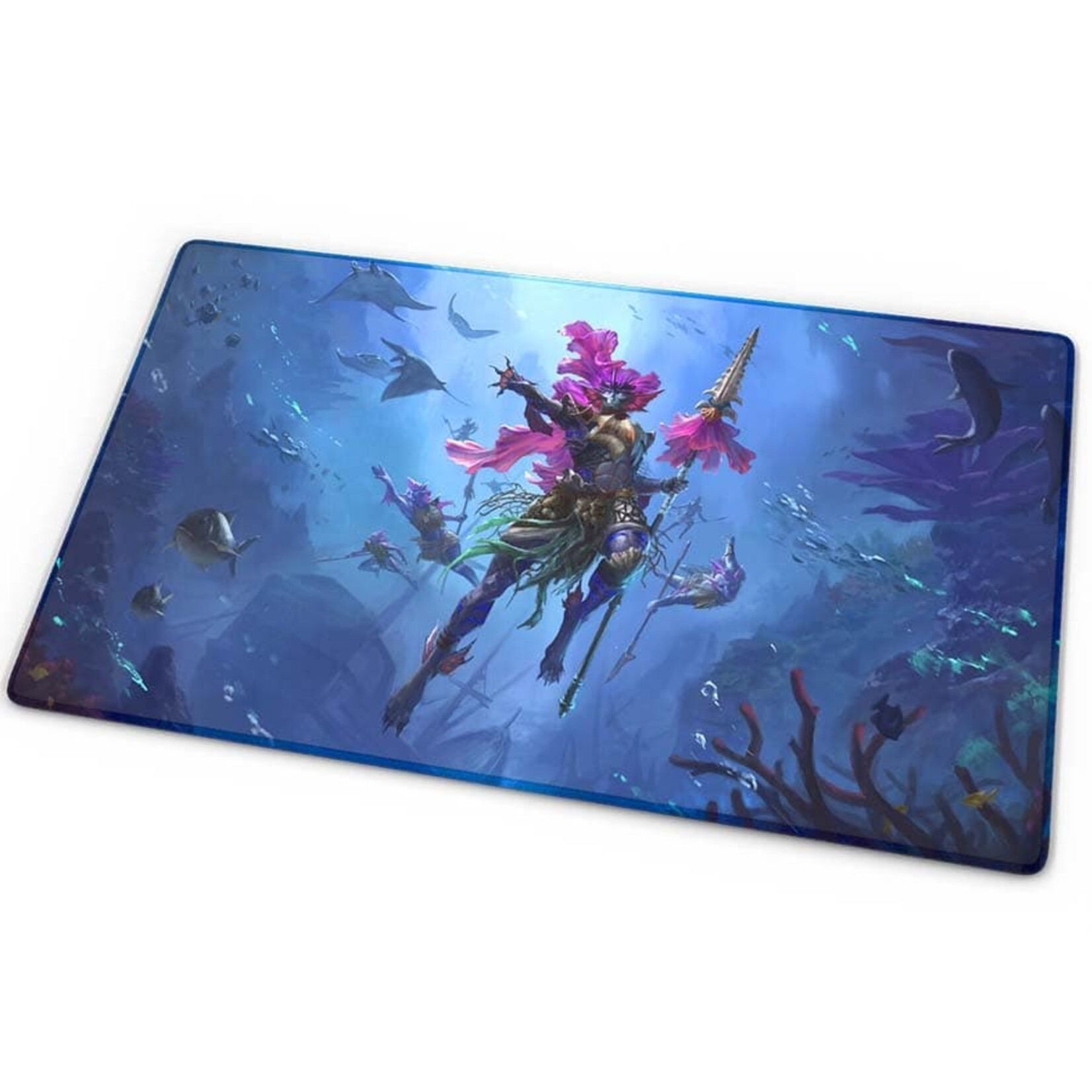 Arcane Fortress Tribal Playmat: Emperor of the Deep