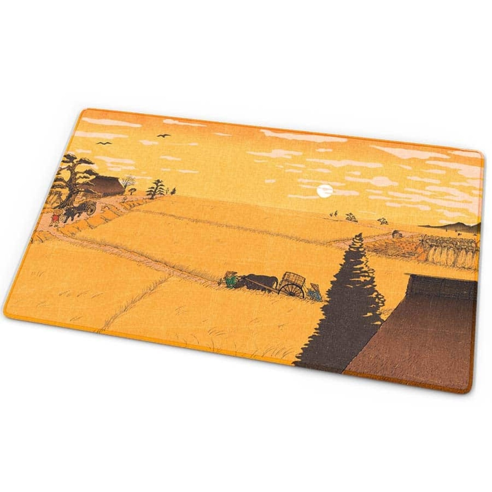 Arcane Fortress Ukiyo-E Playmat: Dusk Over Edo