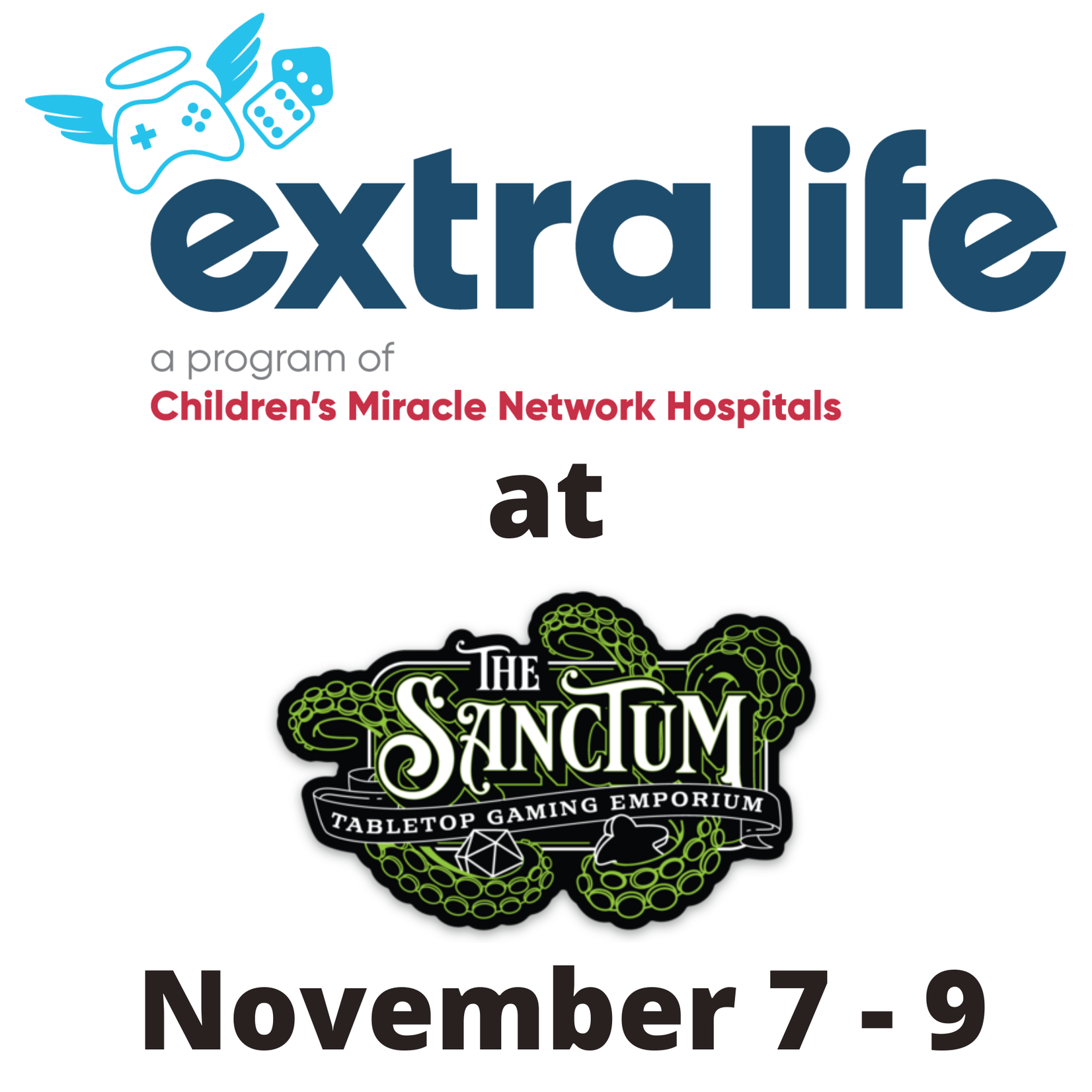 Extra Life Event: 11/8/25, 1 pm: D&D One-Shot: Mathar's Tears