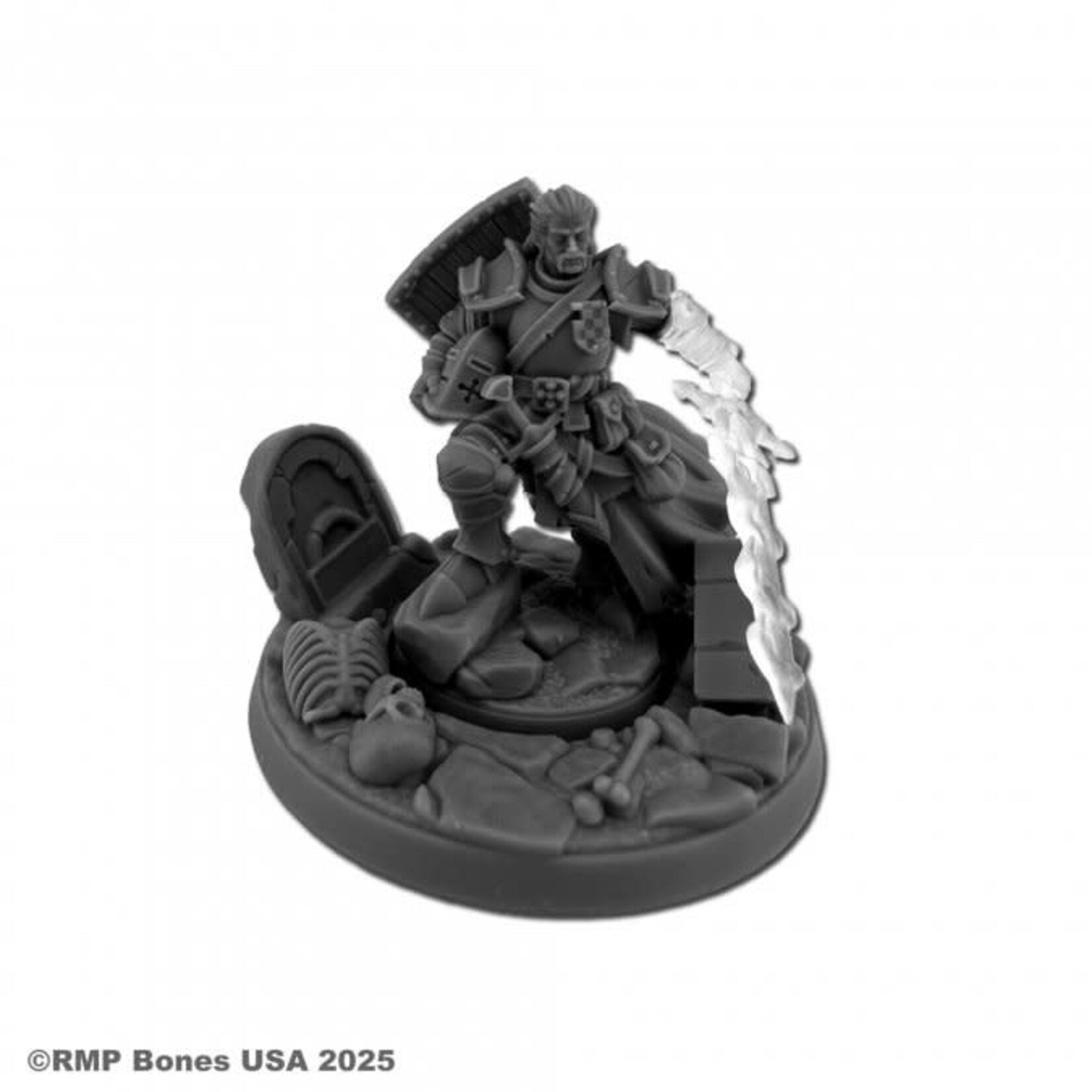 Reaper Miniatures Dungeon Dwellers: Sir Toren Mael, Kingslyre Knight