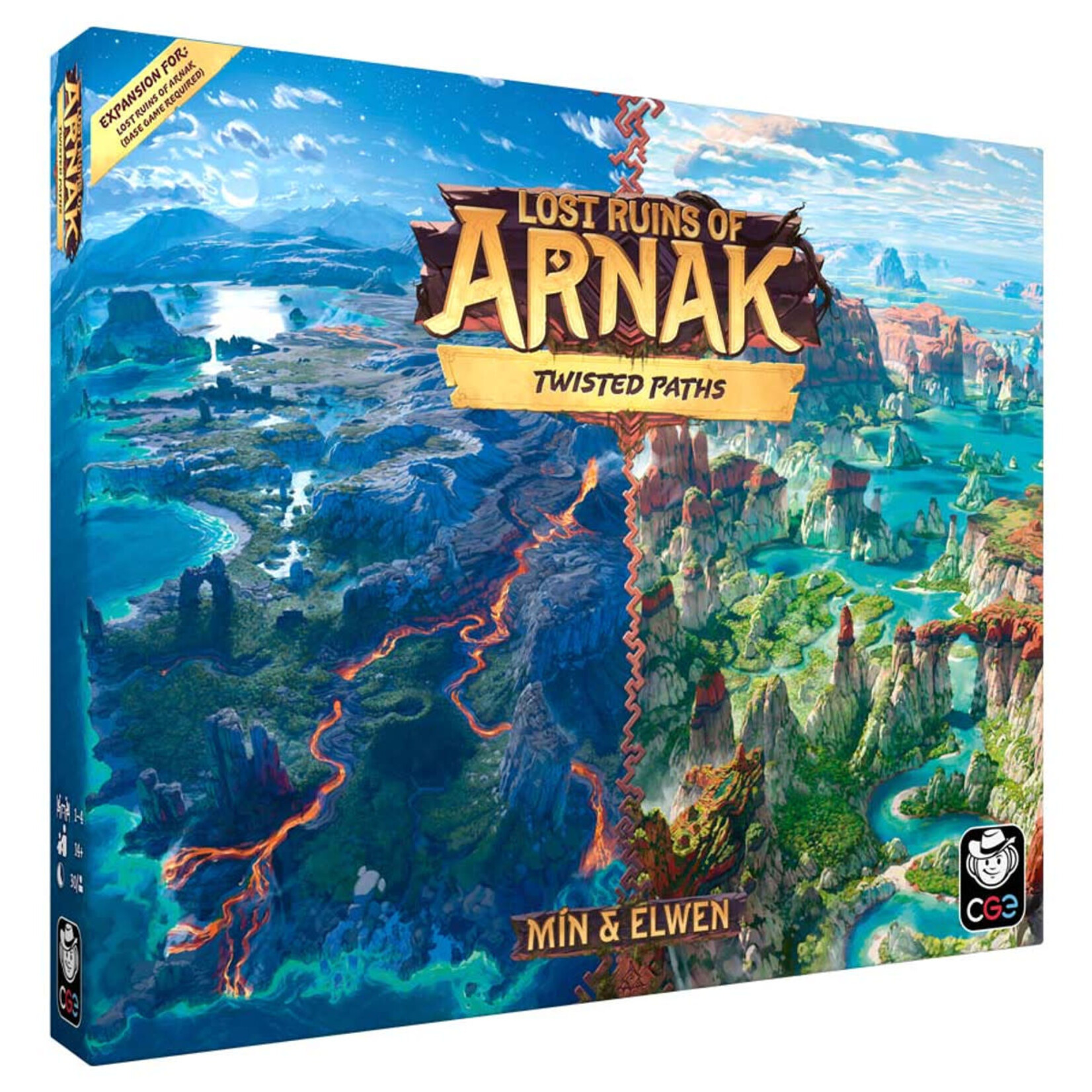 Czech Games Edition, Inc. Lost Ruins of Arnak: Twisted Paths Expansion