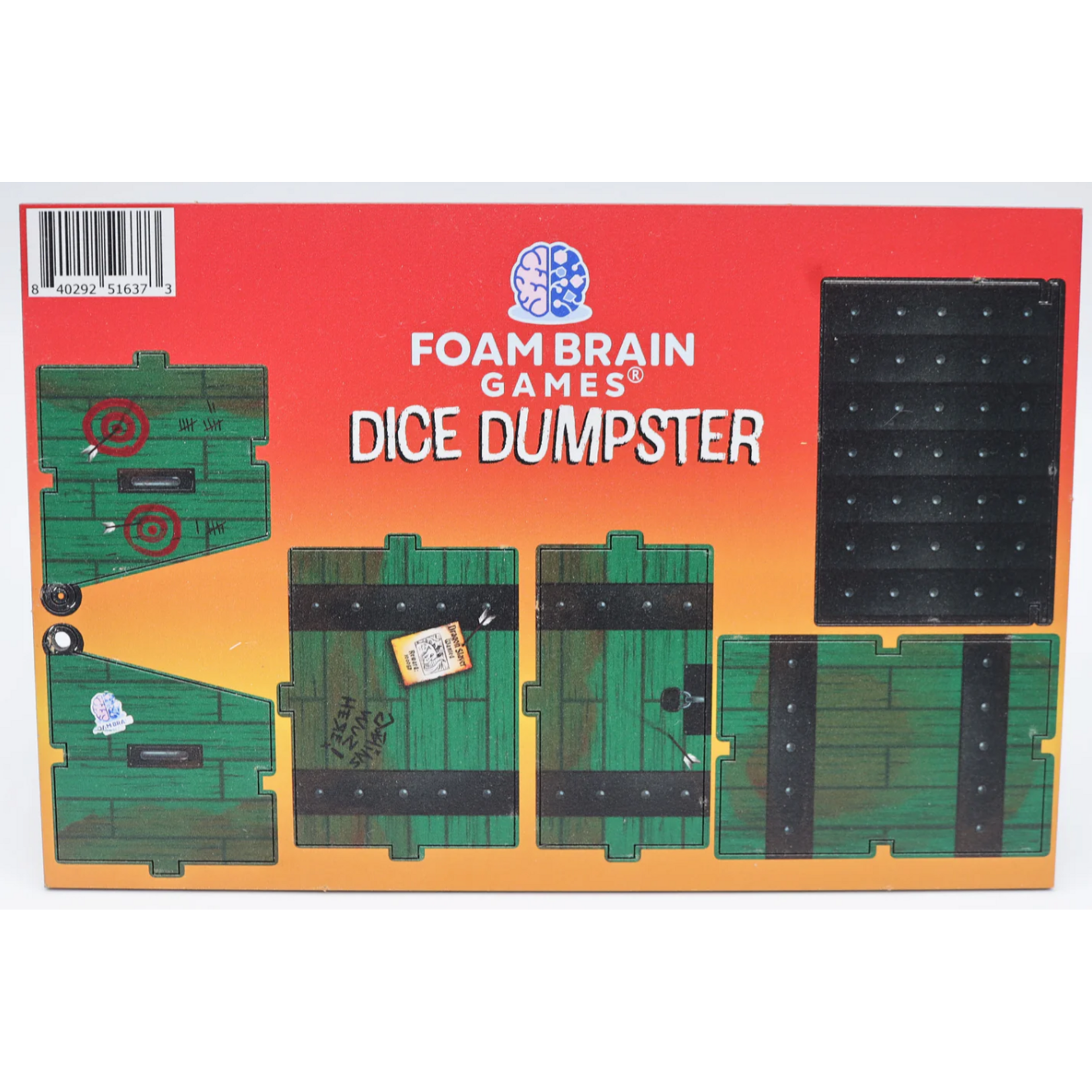 Foam Brain The Sanctum Custom Logo Dice Dumpster