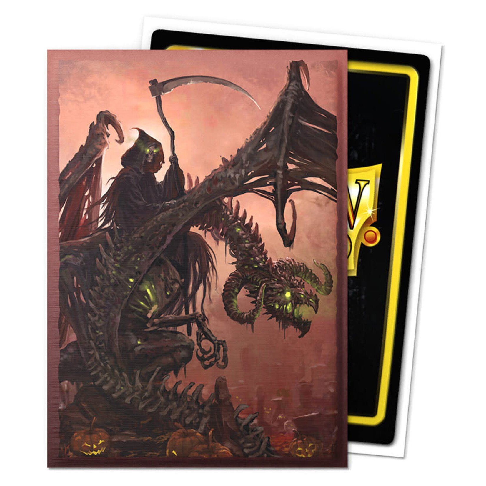 Arcane Tinmen Dragon Shield: 100 Brushed Art Sleeves: Halloween 2025