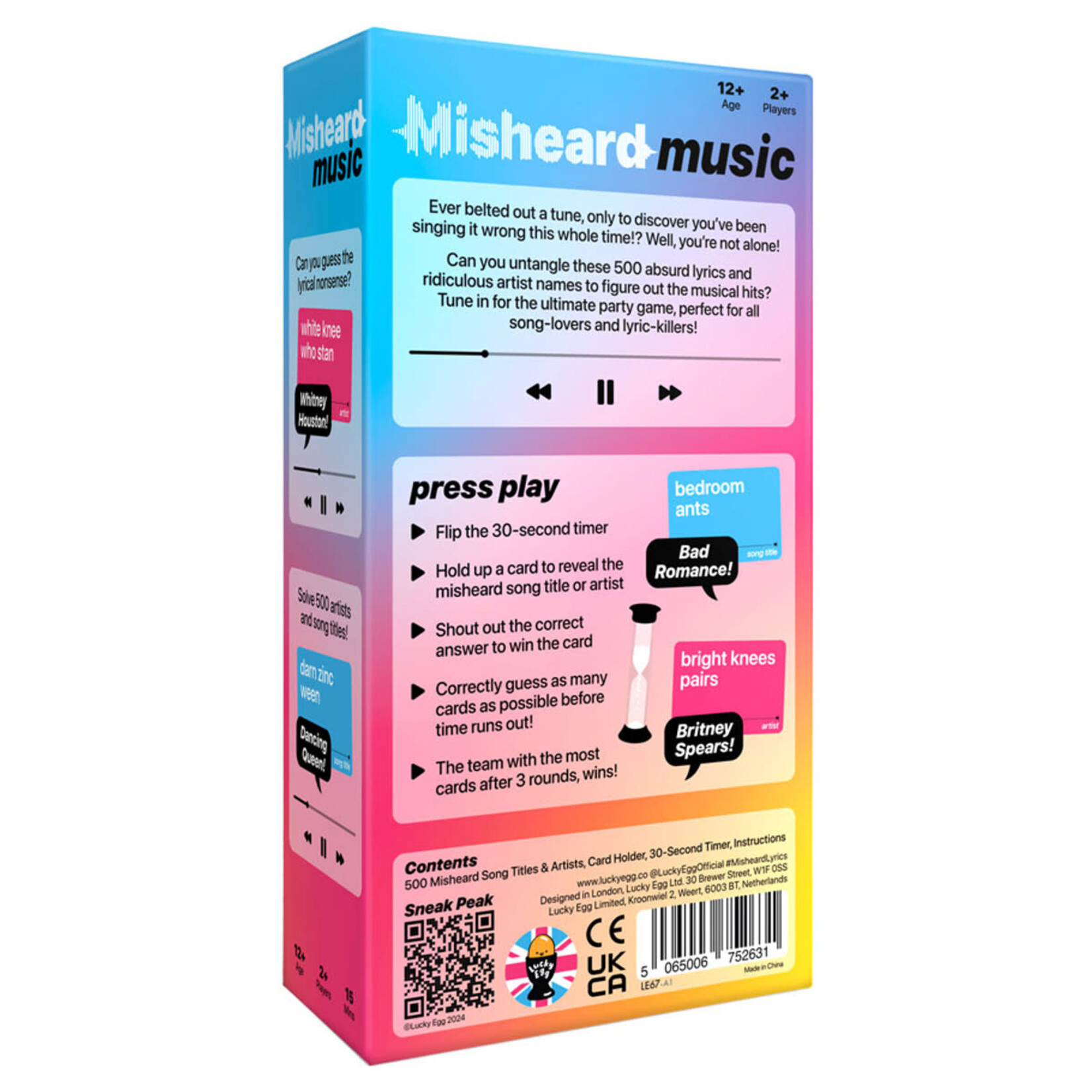 Lucky Egg Misheard Music