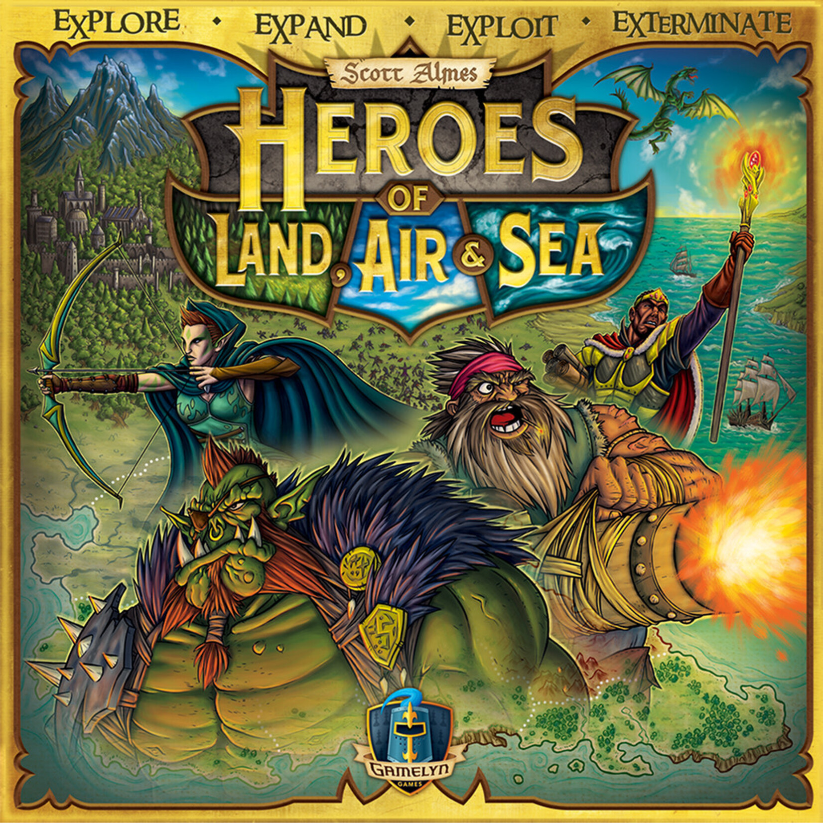 Tabletop Tycoon Heroes of Land, Air & Sea