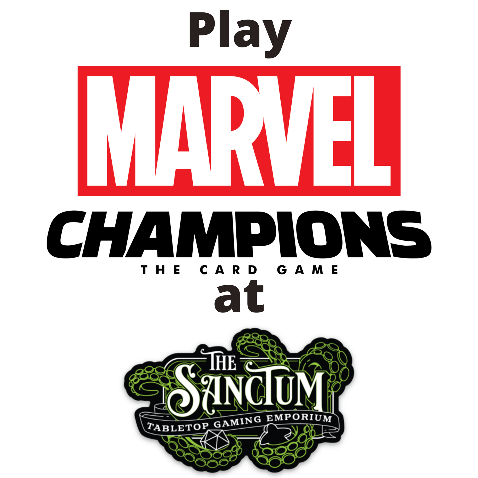 Card Game Event: 11/2/25, noon: Marvel Champions: Civil War Begins