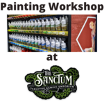 Painting Class: 11/13/25, 7 pm: Paint 'n Take Geralt in a Bathtub