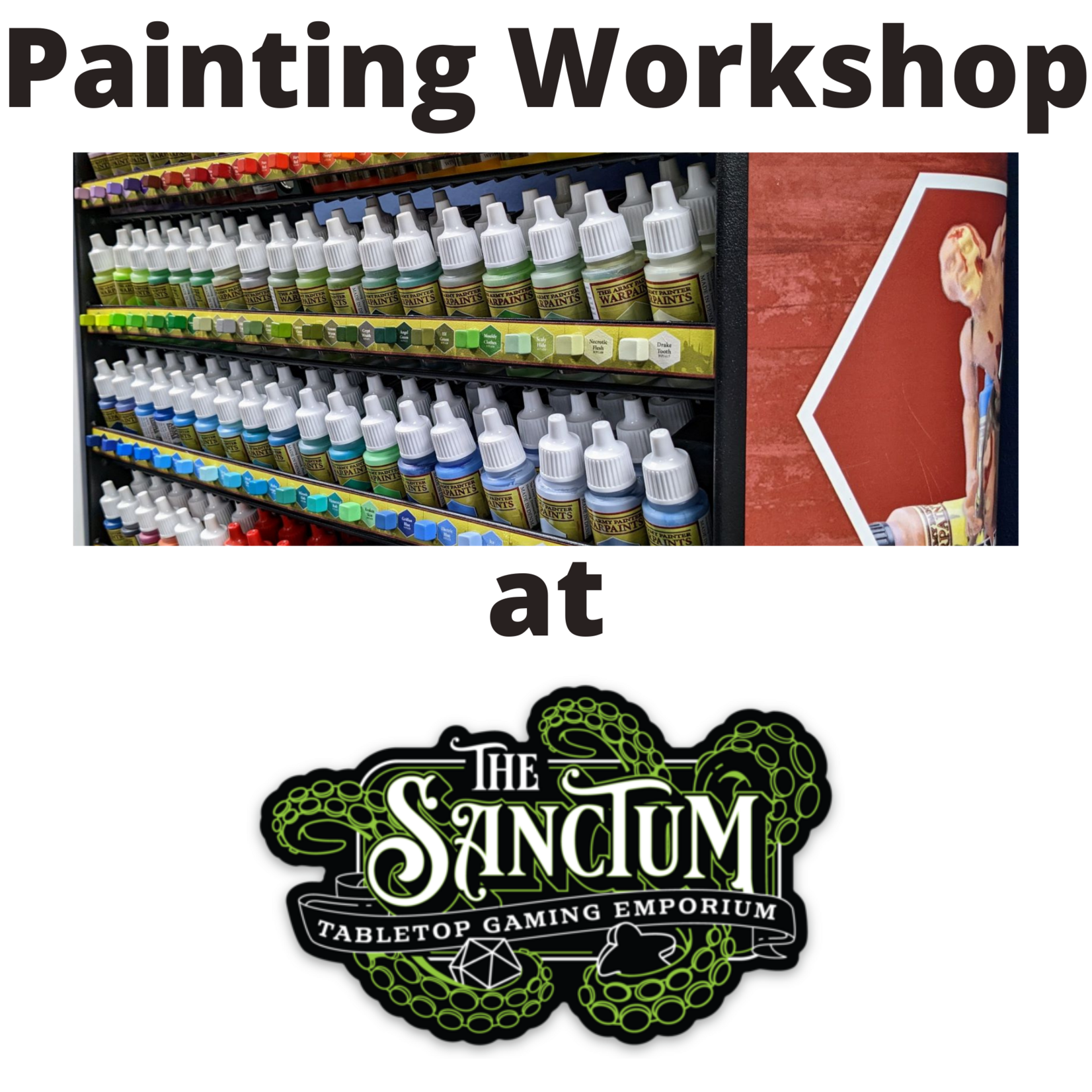 Painting Class: 11/13/25, 7 pm: Paint 'n Take Geralt in a Bathtub