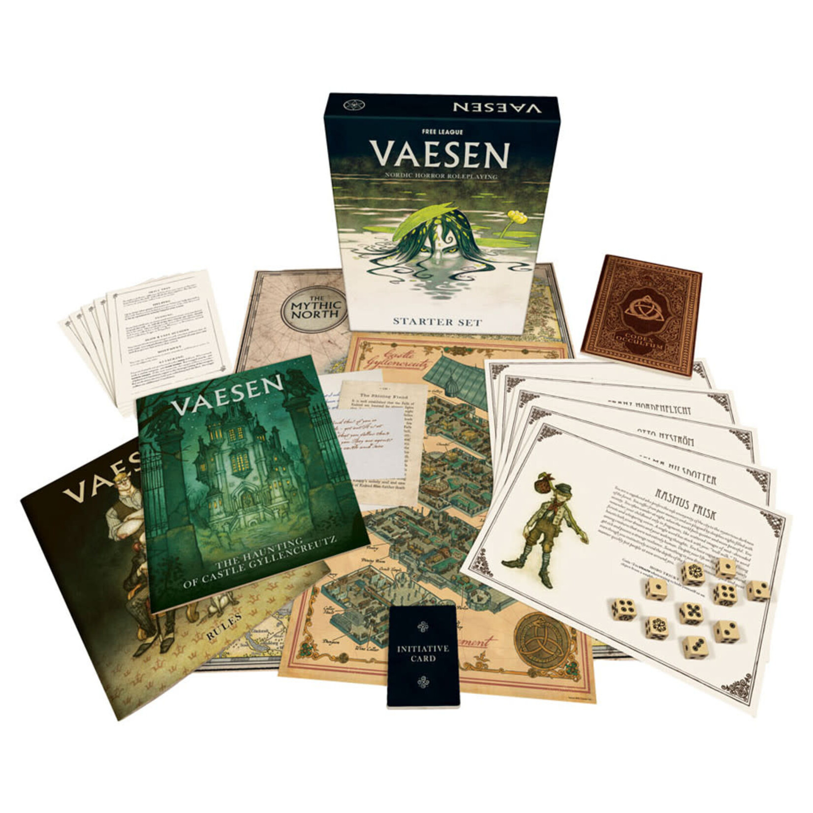 Free League Publishing Vaesen: Nordic Horror Roleplaying Starter Set