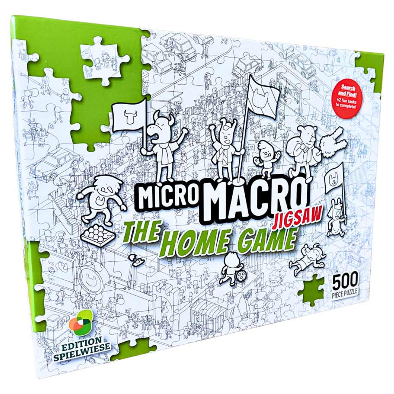 Hachette Board Games MicroMacro Jigsaw: The Home Game