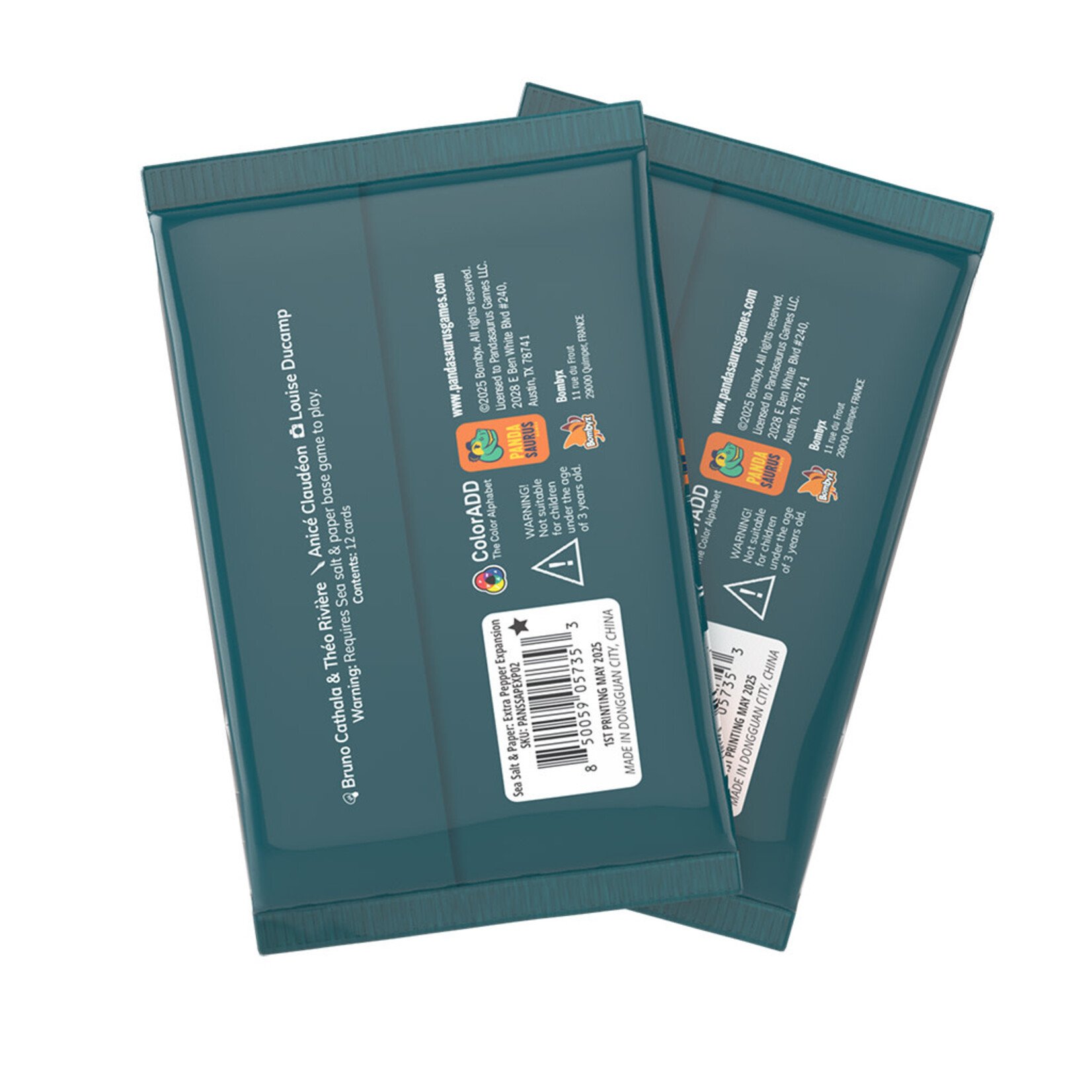 Pandasaurus LLC PRERELEASE Sea Salt & Paper: Extra Pepper Expansion