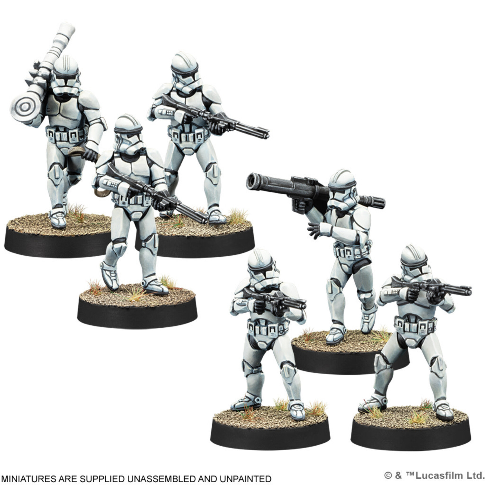 Atomic Mass Games PRERELEASE Star Wars: Legion: Clone Trooper Marksmen