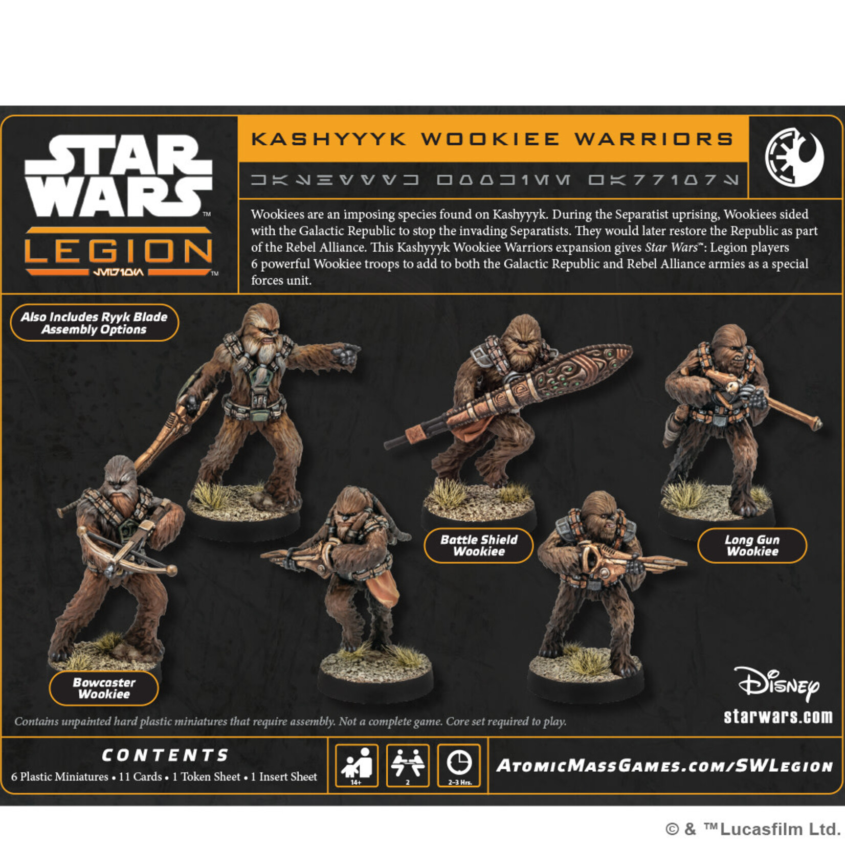 Atomic Mass Games PRERELEASE Star Wars: Legion: Kashyyyk Wookiee Warriors