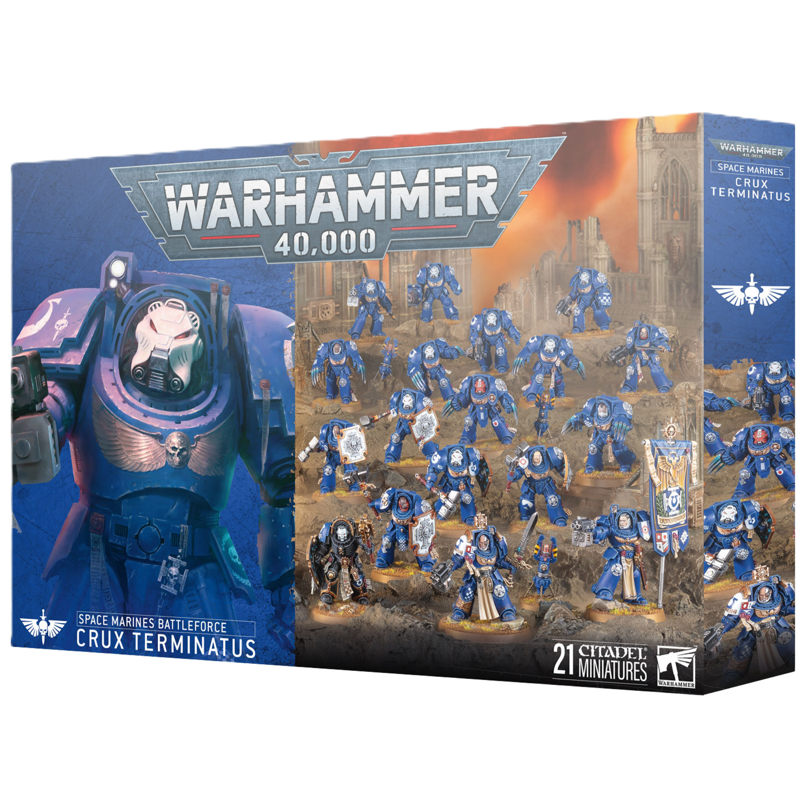 Games Workshop Warhammer 40K: Space Marines Battleforce: Crux Terminatus