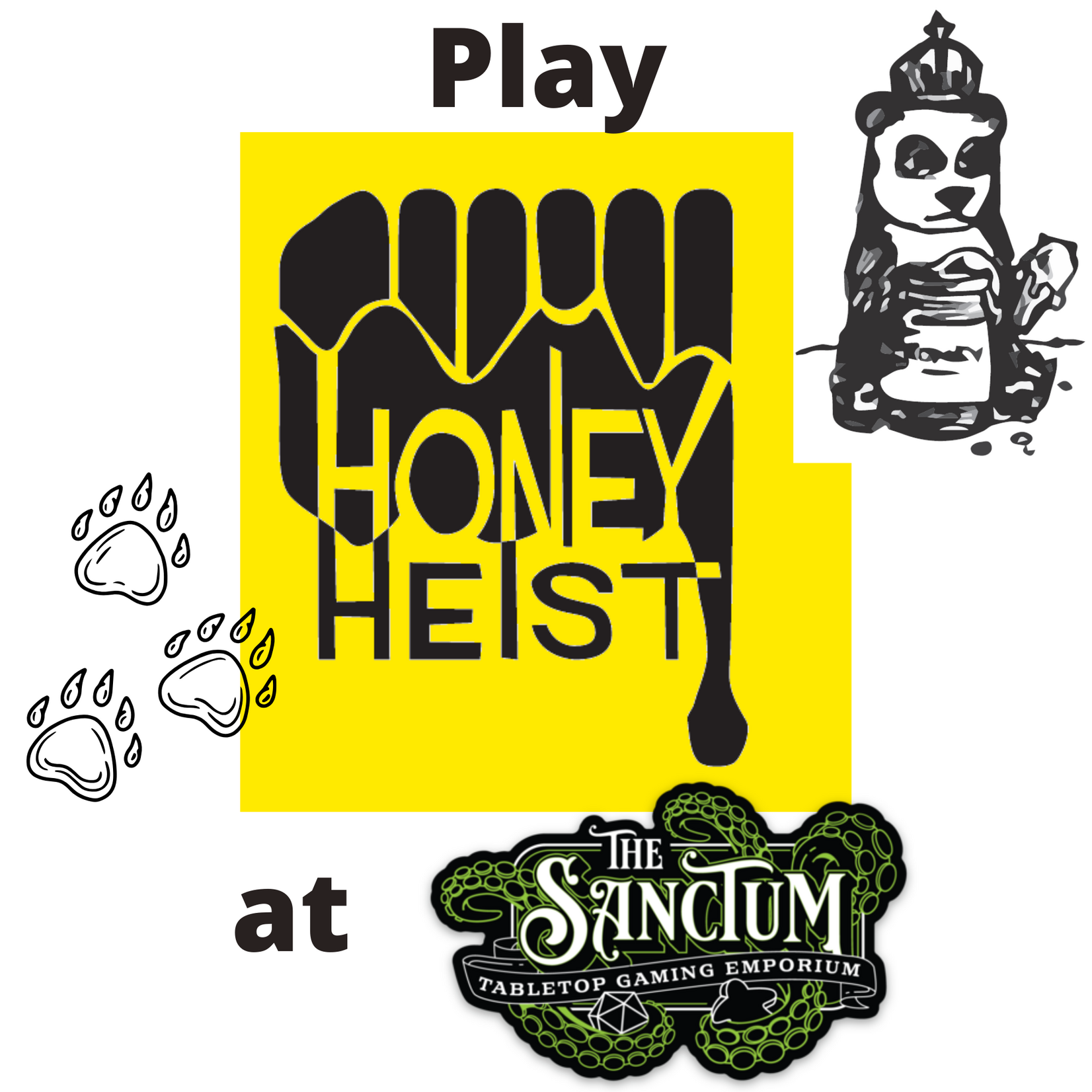 One-Shot RPG: 11/23/25, 1 pm: Honey Heist: HoneyCon 2025