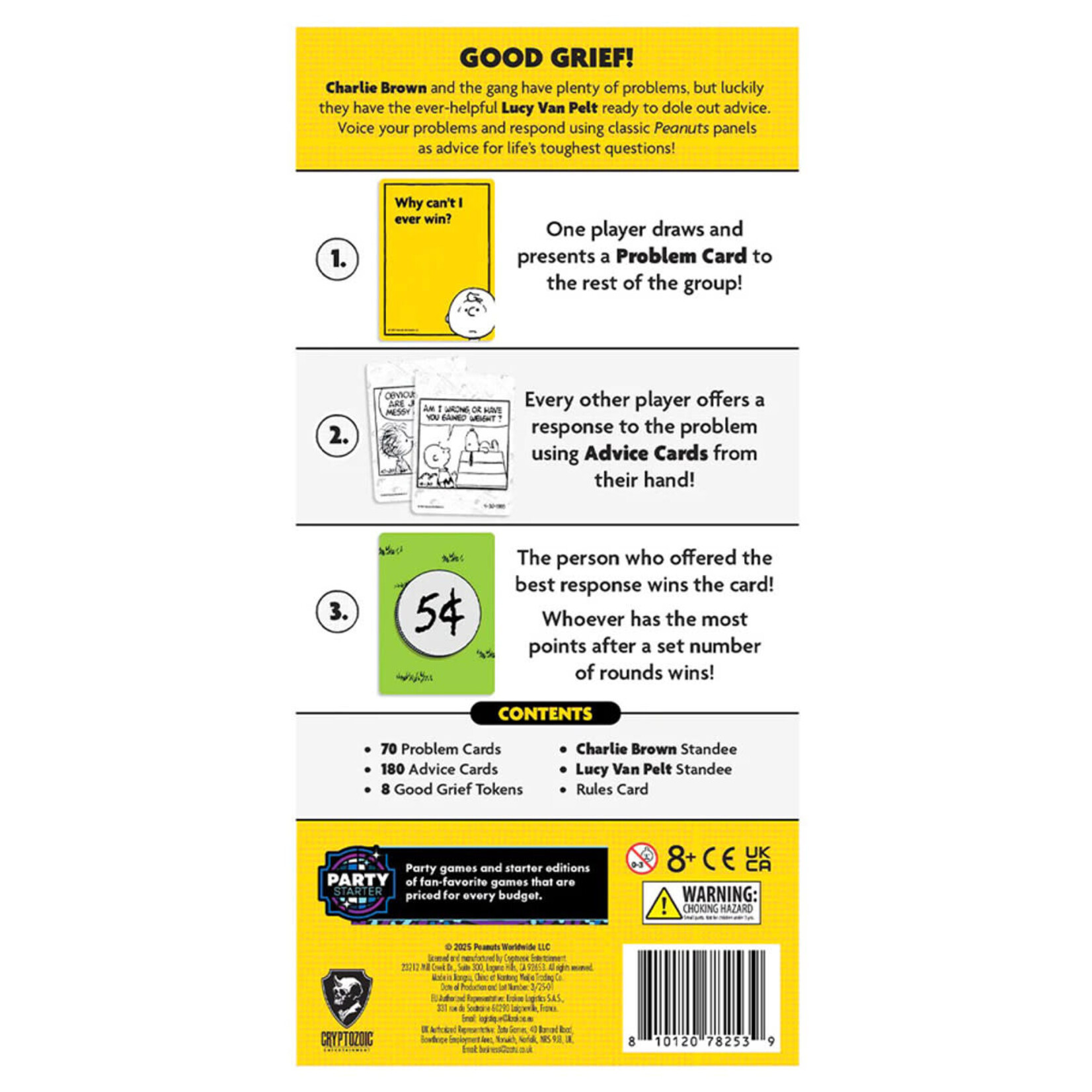 Cryptozoic Entertainment Peanuts: The Doctor is In