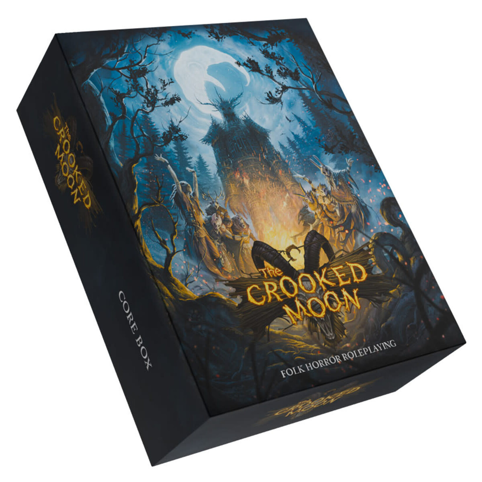 Avantris Entertainment The Crooked Moon: Folk Horror Roleplaying Core Box 2024