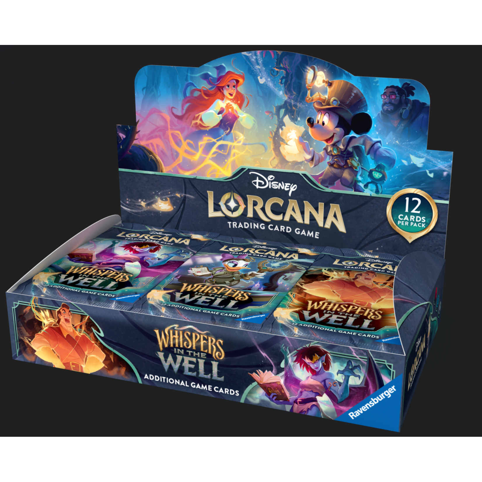 Ravensburger North America PRERELEASE Disney Lorcana TCG: Whispers In The Well: Booster Box