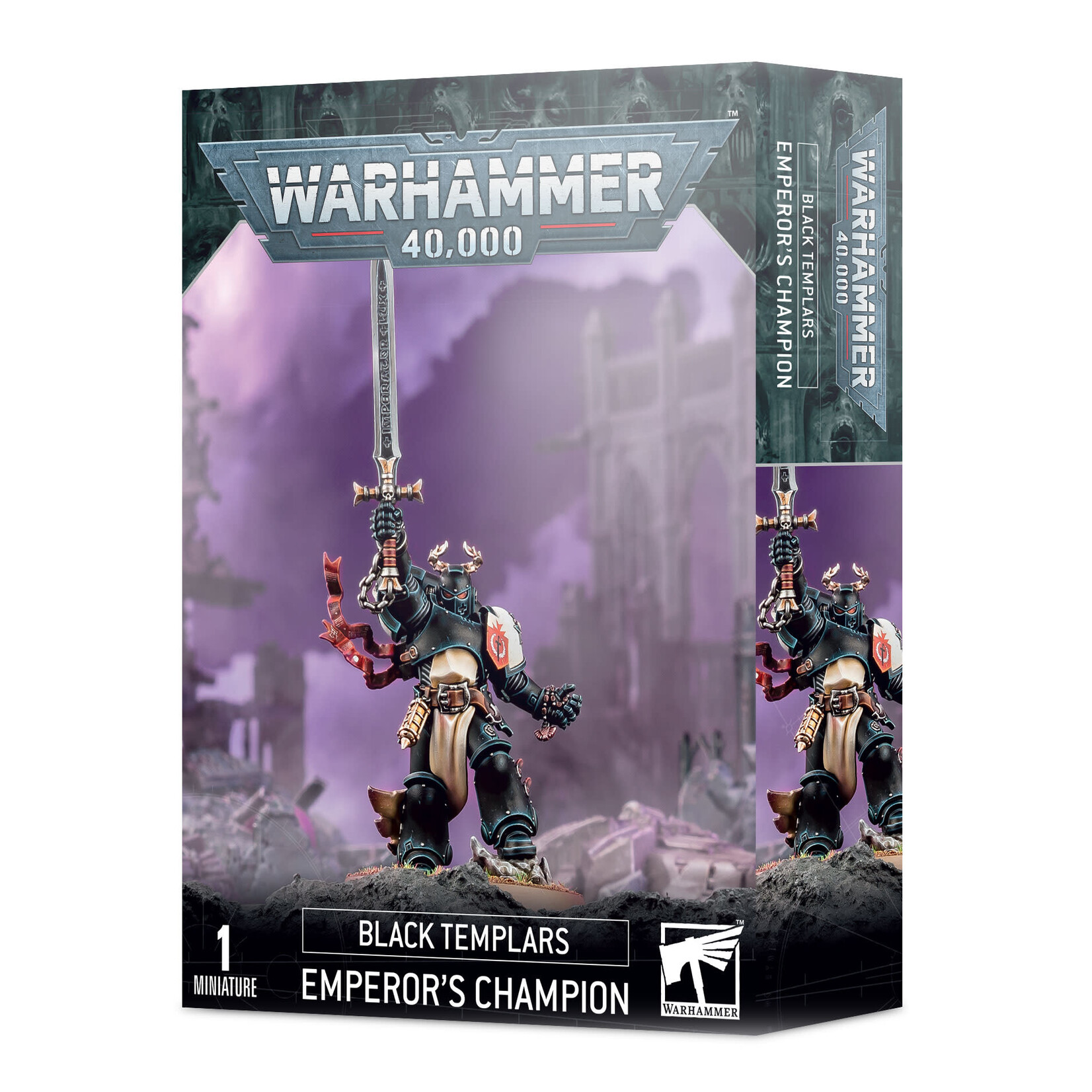 Games Workshop Warhammer 40K: Black Templars: Emperor's Champion