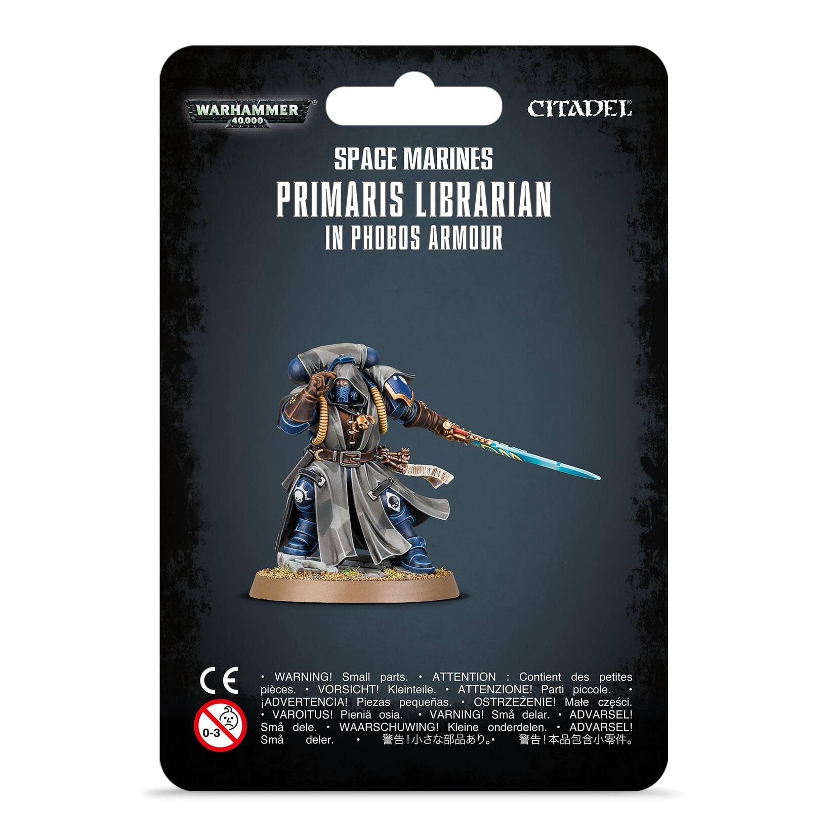 Games Workshop Warhammer 40K: Space Marines: Primaris Librarian in Phobos Armour