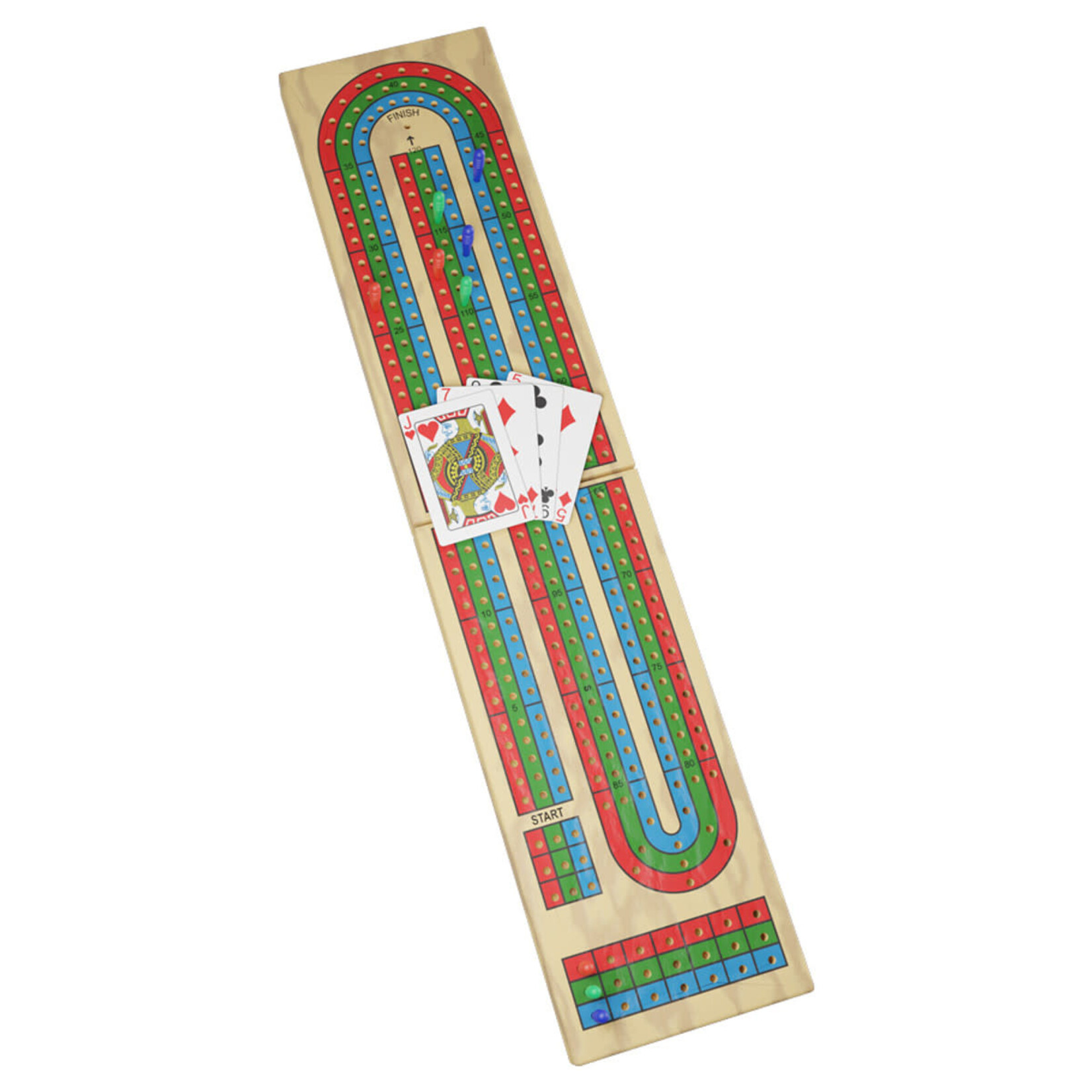 Pressman Toy Premium Classics: Solid Wood Cribbage