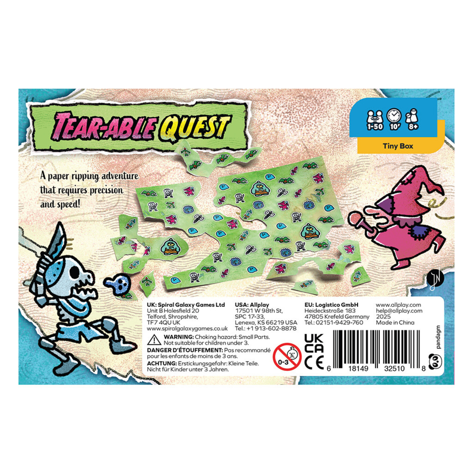 Allplay PRERELEASE Tearable Quest