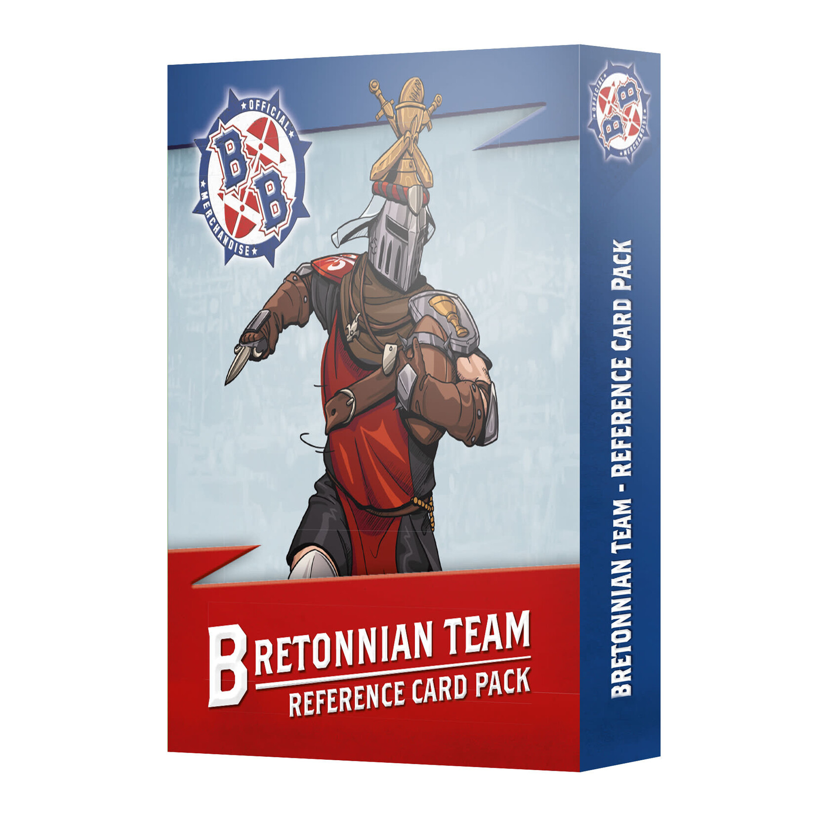 Games Workshop Warhammer Blood Bowl: Bretonnian Team Reference Card Pack