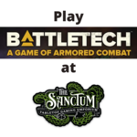 Miniatures Monday: 12/8/25, 6 pm: BattleTech: Classic or Alpha Strike