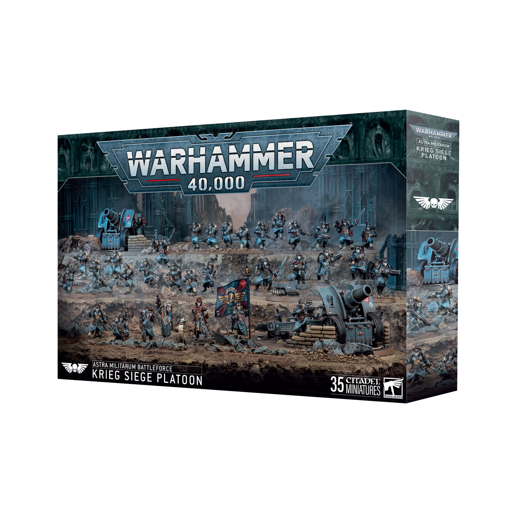 Games Workshop Warhammer 40K: Astra Militarum Battleforce: Krieg Siege Platoon