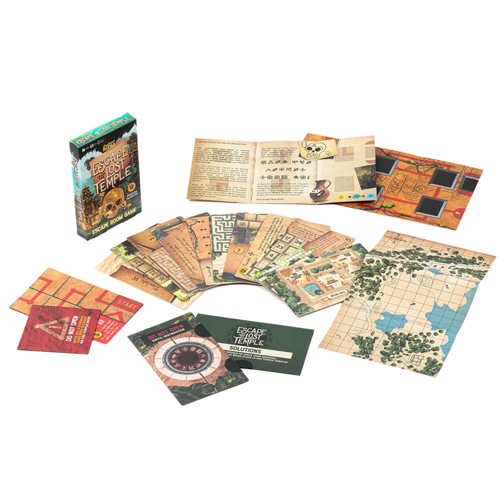 Professor Puzzle PRERELEASE Escape From the Lost Temple