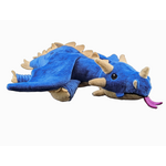 Pawlymorph Pet Toys Sparkbolt the Blue Dragon Wyrmling Plush Pet Toy