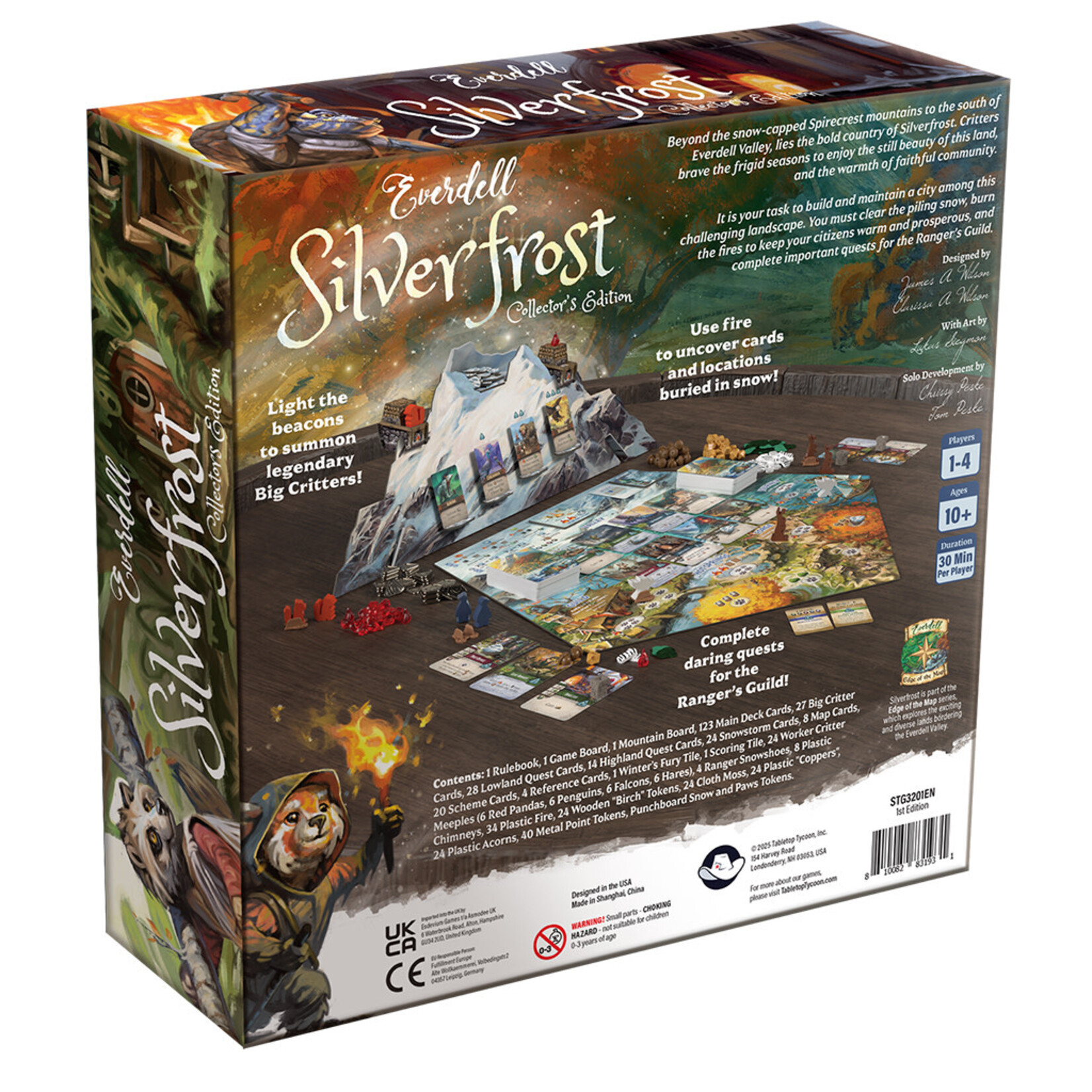 Tabletop Tycoon PRERELEASE Everdell Silverfrost Collectors Edition
