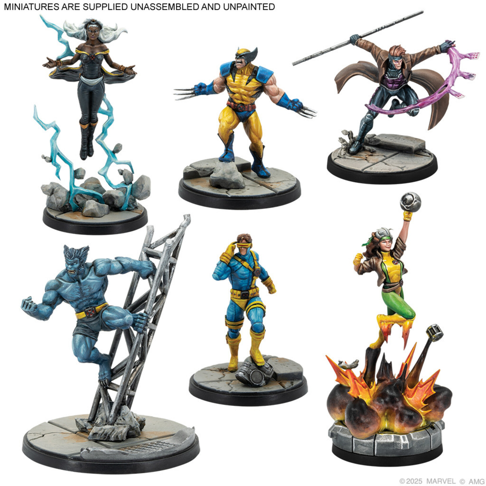 Atomic Mass Games PRERELEASE Marvel Crisis Protocol: X-Men Starter Set