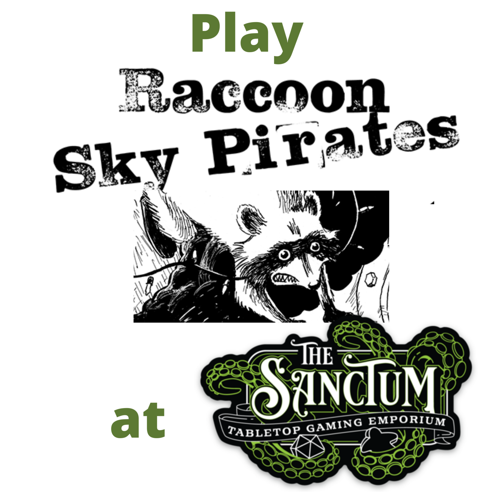RPG Holiday One-Shot: Raccoon Sky Pirates Save Christmas